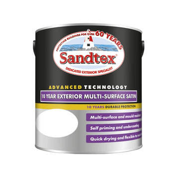 Sandtex 10 Year Multi-Surface Satin