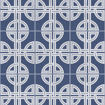 Graham & Brown Wallpaper Asian Lattice Sky 105779