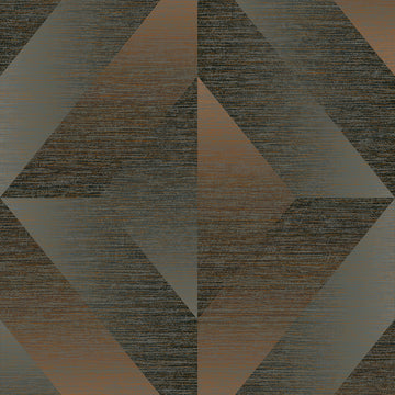 Graham & Brown Wallpaper Atelier Geo Bronze 107864