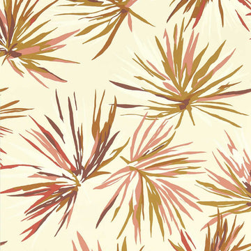 Harlequin Wallpaper Aucuba Gold / Rosewood / Parchment 112745