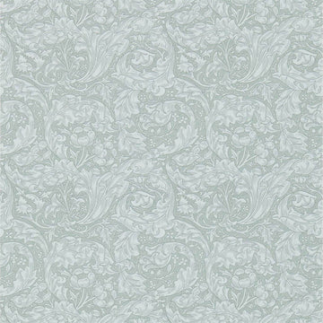 Morris & Co Wallpaper Bachelors Button Silver 216824