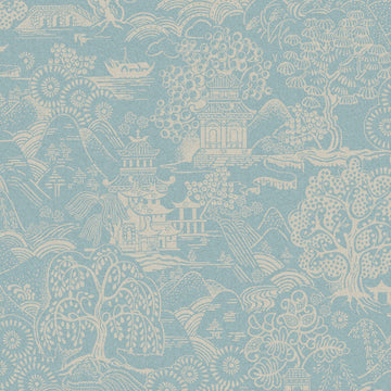 Graham & Brown Wallpaper Basuto Duck Egg 105933