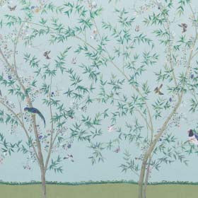 Little Greene Wallpaper Belton Scenic Pavilion