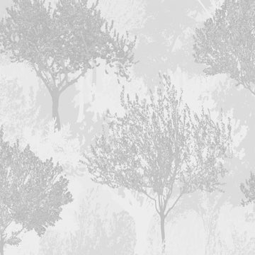 Graham & Brown Wallpaper Birch Silver 118705