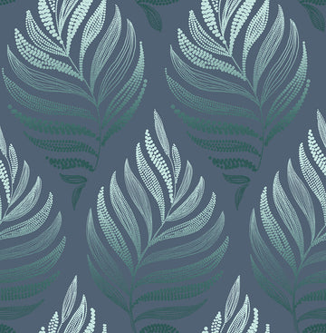 Graham & Brown Wallpaper Botanica Teal 105452