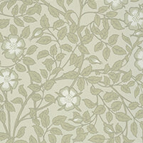 Little Greene Wallpaper Briar Rose Green Stone