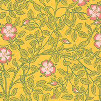 Little Greene Wallpaper Briar Rose Indian Yellow