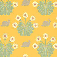 Little Greene Wallpaper Burges Snail Lemon