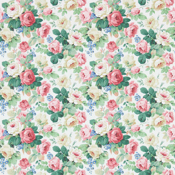 Sanderson Wallpaper Chelsea White/Pink 214606