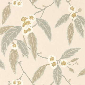 Harlequin Wallpaper Coppice Powder / Truffle / Gilver 112135