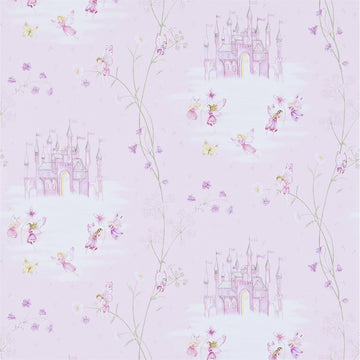 Sanderson Wallpaper Fairy Castle Pink 214046