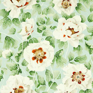 Harlequin Wallpaper Florent Seaglass / Clover / Rosehip 113015