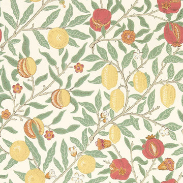 Morris & Co Wallpaper Fruit Bayleaf/Russet 217087