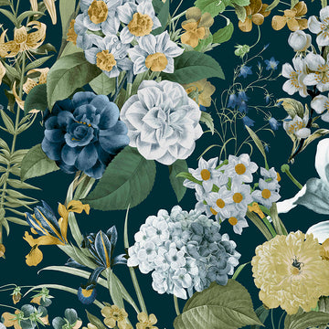 Graham & Brown Wallpaper Glasshouse Flora Navy 111731