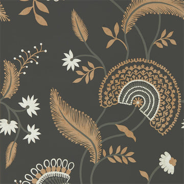 Sanderson Wallpaper Hakimi Ebony 216769