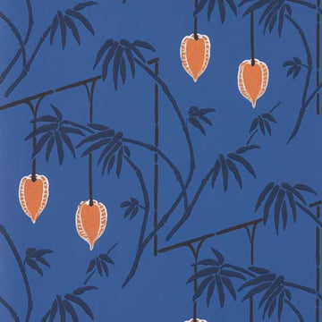 Harlequin Wallpaper Kimiko Majorelle / Clementine 112941