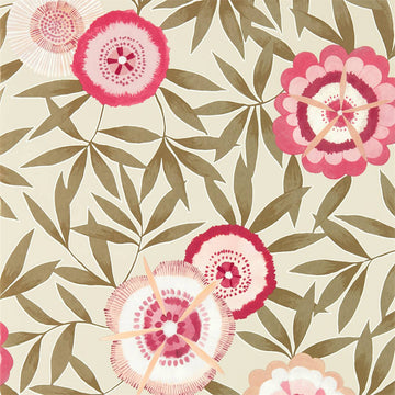 Harlequin Wallpaper Komovi Azalea / Gilver 112161