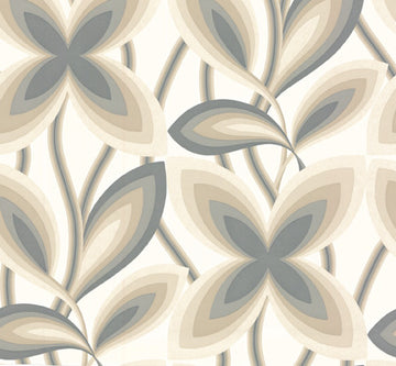 Little Greene Wallpaper Starflower Platinum