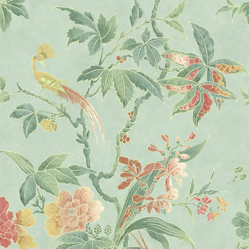 Little Greene Wallpaper Paradise Aquamarine