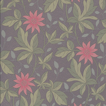 Little Greene Wallpaper Monroe Pink Flower