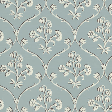 Little Greene Wallpaper Cranford Sky Blue