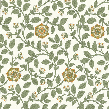 Little Greene Wallpaper Richmond Green Guinevere