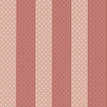Little Greene Wallpaper Paint Spot Strawberry Cream