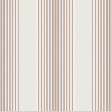 Graham & Brown Wallpaper Lagom Stripe White/Rose Gold 106768