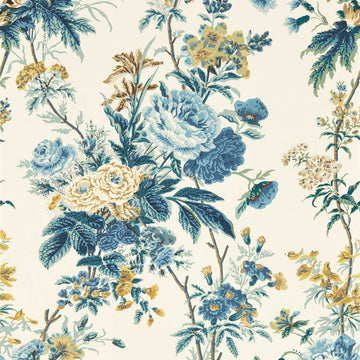 Sanderson Wallpaper Lakeland Paradise Poppinjay/Lion 217304