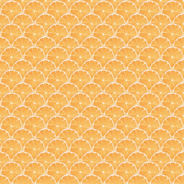 Galerie Wallpaper Orange Scallop G45439