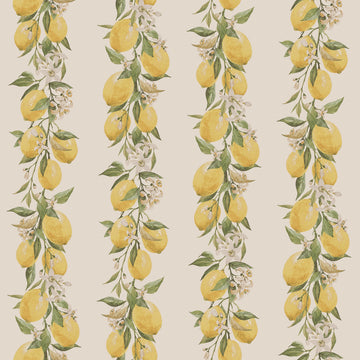 Galerie Wallpaper Lemon Stripe G45440