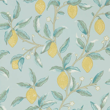 Morris & Co Wallpaper Lemon Tree Wedgewood 216674