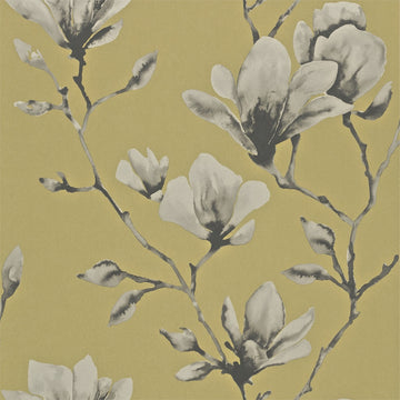 Harlequin Wallpaper Lotus Mustard 110879