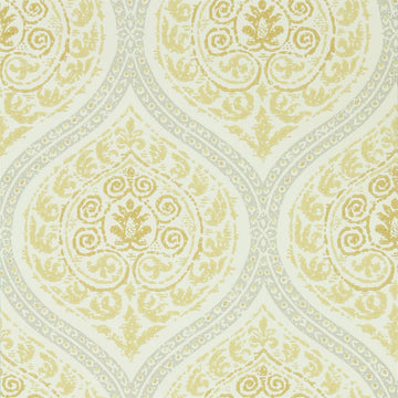 Sanderson Wallpaper Madurai Lemon 216756