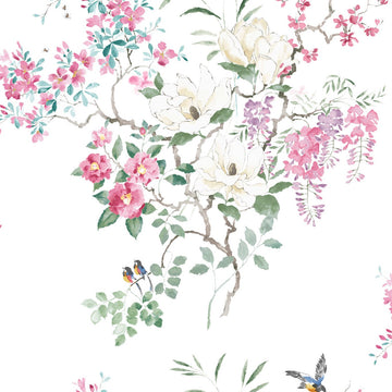 Sanderson Wallpaper Magnolia & Blossom Panel B 216306