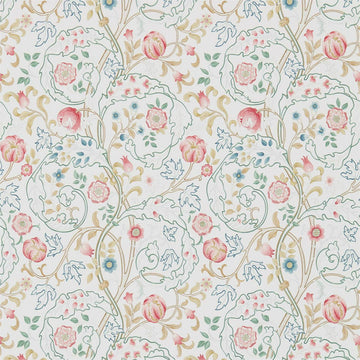 Morris & Co Wallpaper Mary Isobel Pink/Ivory 216839