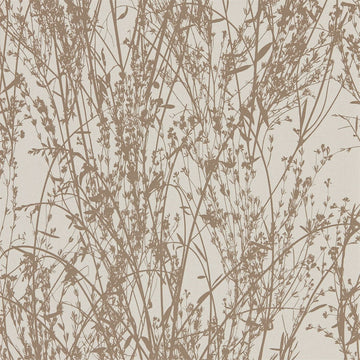 Sanderson Wallpaper Meadow Canvas Gilver/Linen 215693
