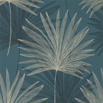 Harlequin Wallpaper Mitende Ink / Platinum 112226