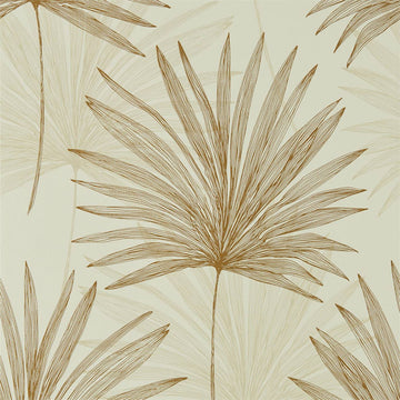 Harlequin Wallpaper Mitende Oyster / Gold 112228