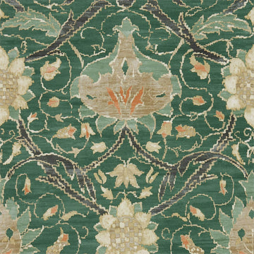Morris & Co Wallpaper Montreal Forest/Teal 216862