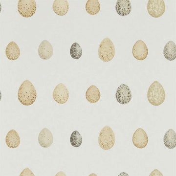 Sanderson Wallpaper Nest Egg Corn/Graphite 216505