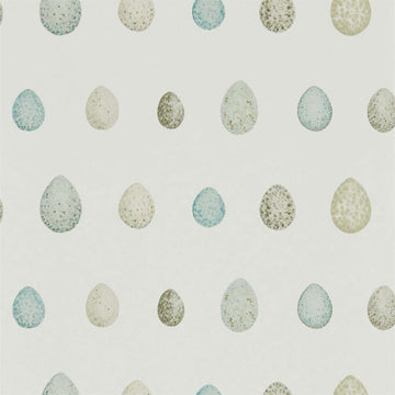Sanderson Wallpaper Nest Egg Egghshell/Ivory 216502