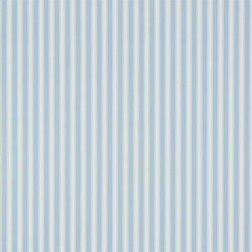 Sanderson Wallpaper New Tiger Stripe Blue/Ivory DCAVTP106