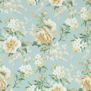 Sanderson Wallpaper Olivia Sky Mist/Tan 217039