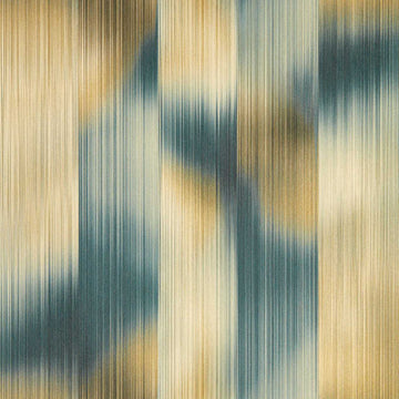 Harlequin Wallpaper Oscillation Adriatic / Sand 112752