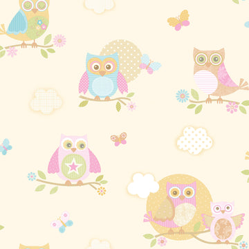 Galerie Wallpaper Owl G56035