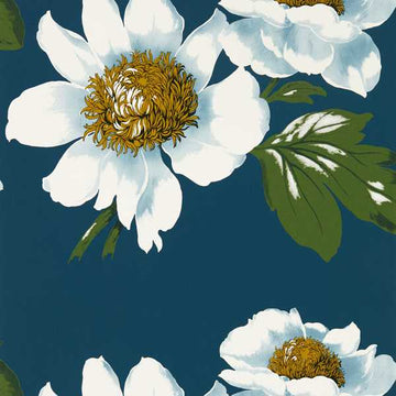 Harlequin Wallpaper Paeonia Azurite / Meadow / Nectar 112842