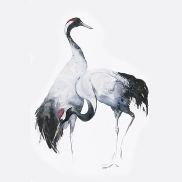 Galerie Wallpaper Painted Crane 34596