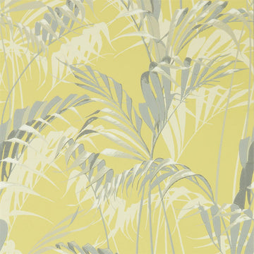 Sanderson Wallpaper Palm House Chartreuse/Grey 216642