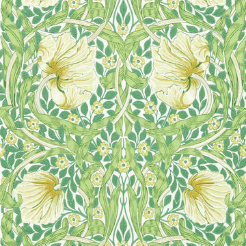 Morris & Co Wallpaper Pimpernel Weld/Leaf Green 217063